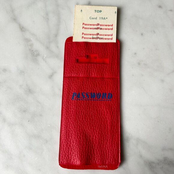 Vintage Password Game 1962 Milton Bradley New 16th Edition-Complete Great Shape - Picture 5 of 10